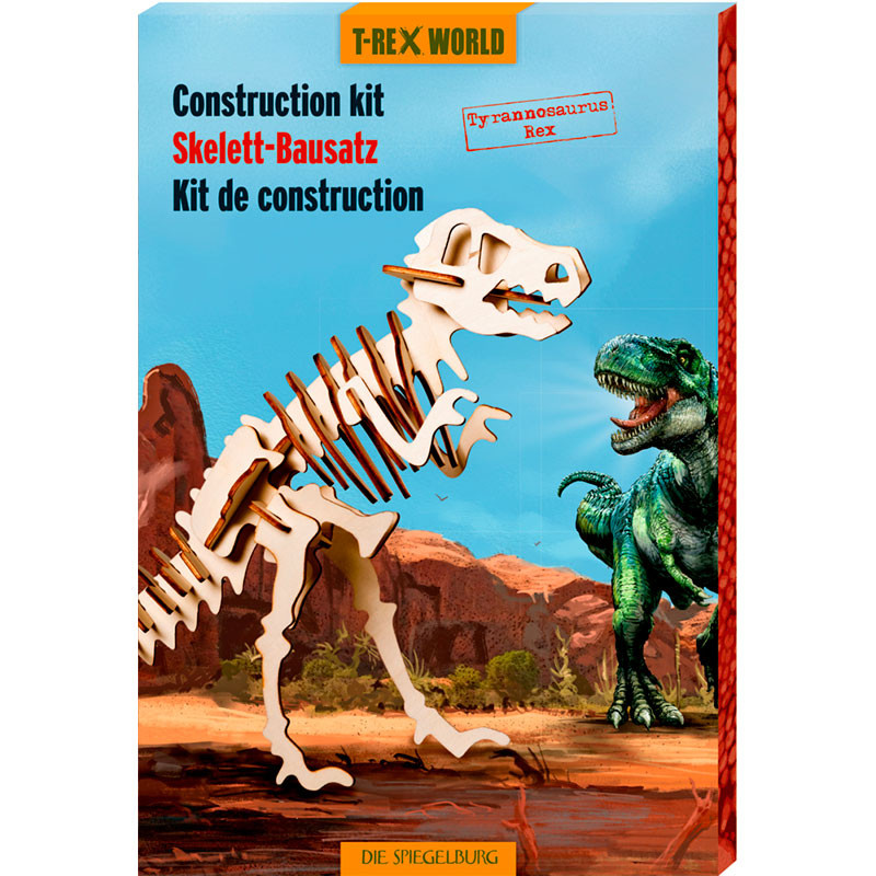 Kit de construcción esqueleto Tirannosaurus Rex - T-Rex World