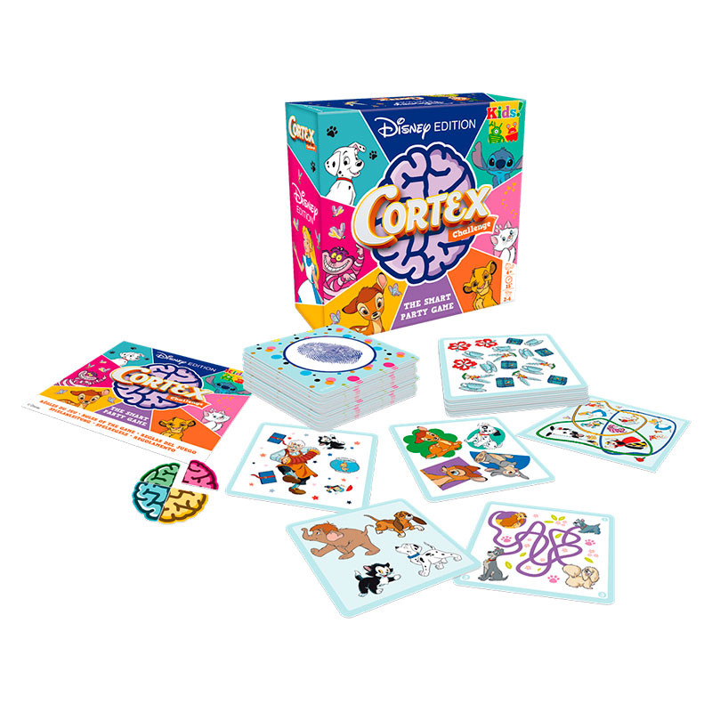 Cortex Kids DISNEY Edition - Joc de cartes d'habilitat mental i concentració