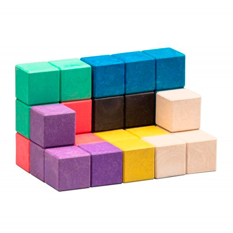 SOMA Cubo (6 x 6 x 6 cm) - Madera reciclada RE-Wood