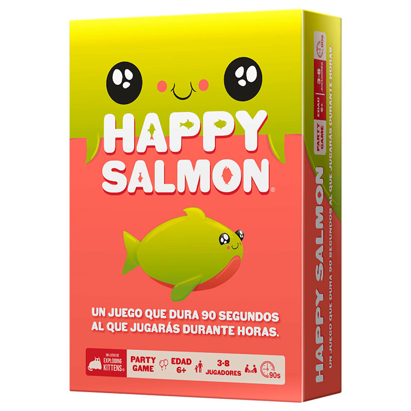 Happy Salmon - joc de cartes molt divertit per a 3-8 jugadors