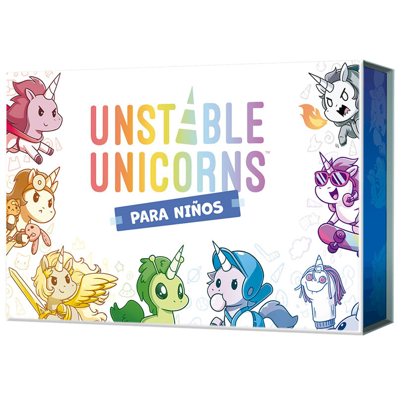 Unstable Unicorns INFANTIL - juego de cartas de estrategia para 2-6 jugadores