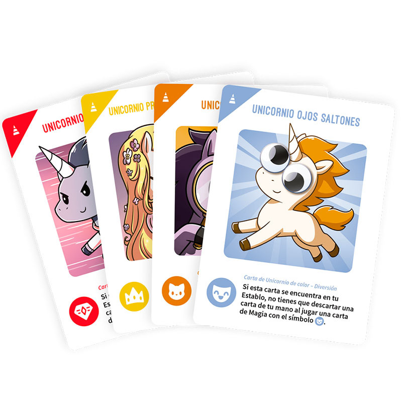 Unstable Unicorns INFANTIL - joc de cartes d'estratègia per a 2-6 jugadors