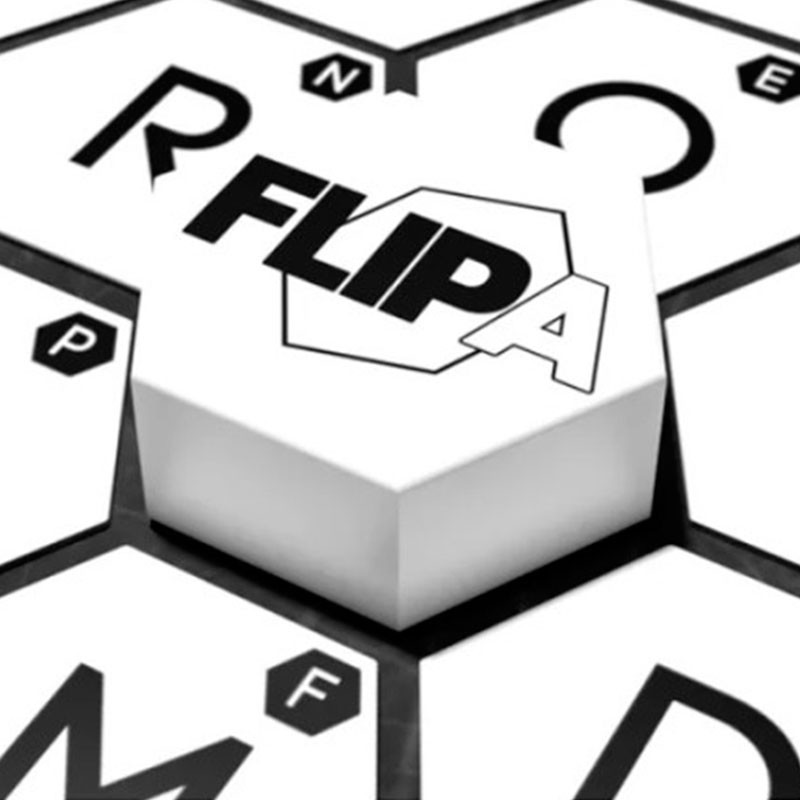Flipa - divertit joc de paraules per a 1-12 jugadors