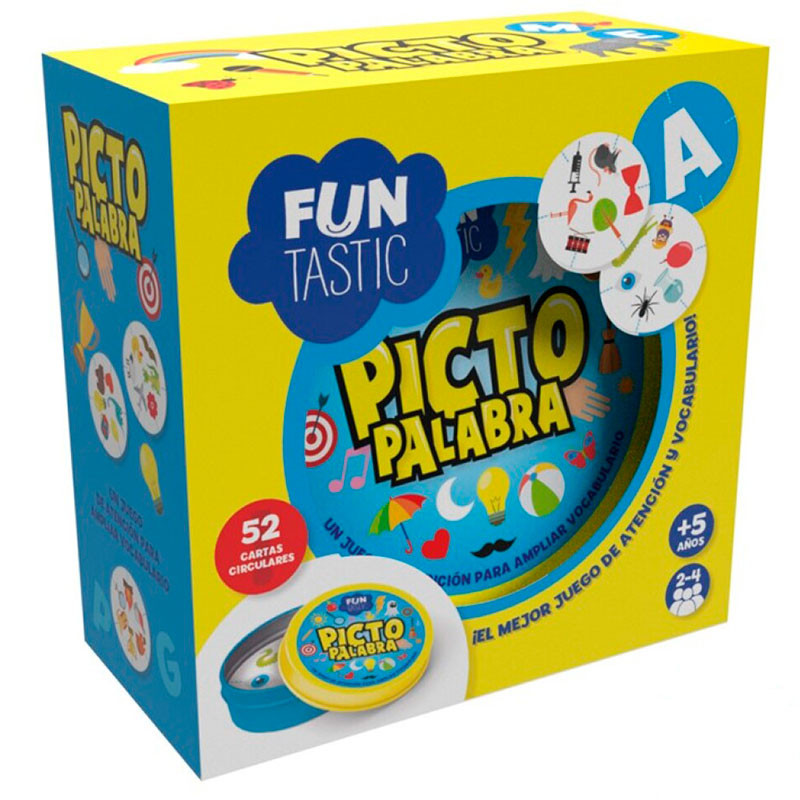 Picto Paraula - Joc d'atenció i vocabulari per a 2-4 jugadors (Castellà)