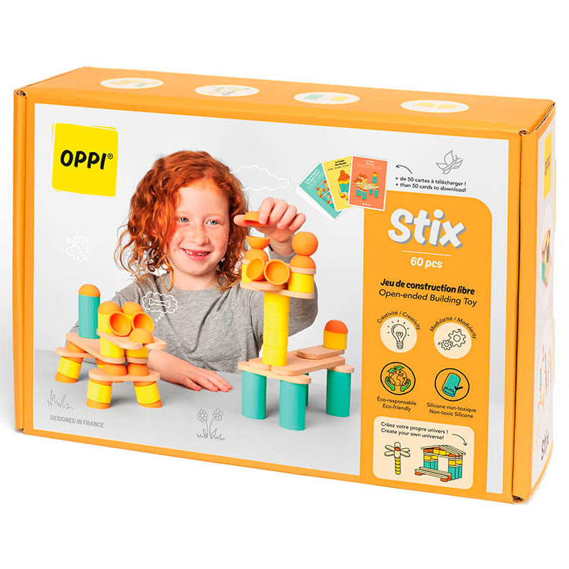 Oppi Stix 60 peces - joc de construcció