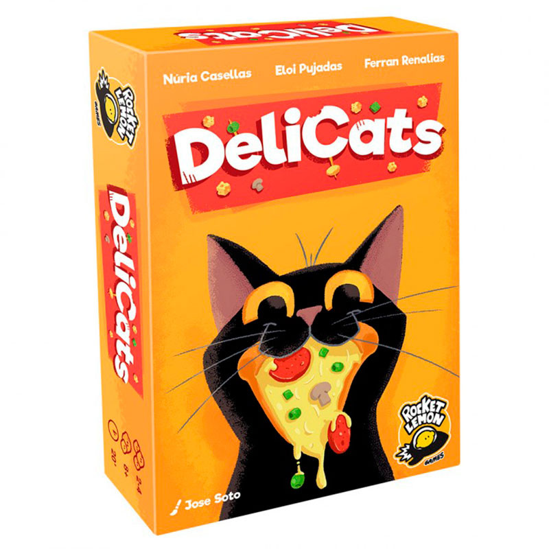 DeliCats - juego cooperativo para 2-4 jugadores