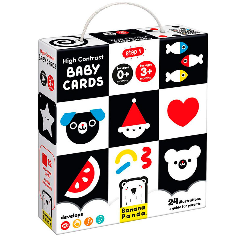 Baby Cards (Step 1) - tarjetas de alto contraste para bebés