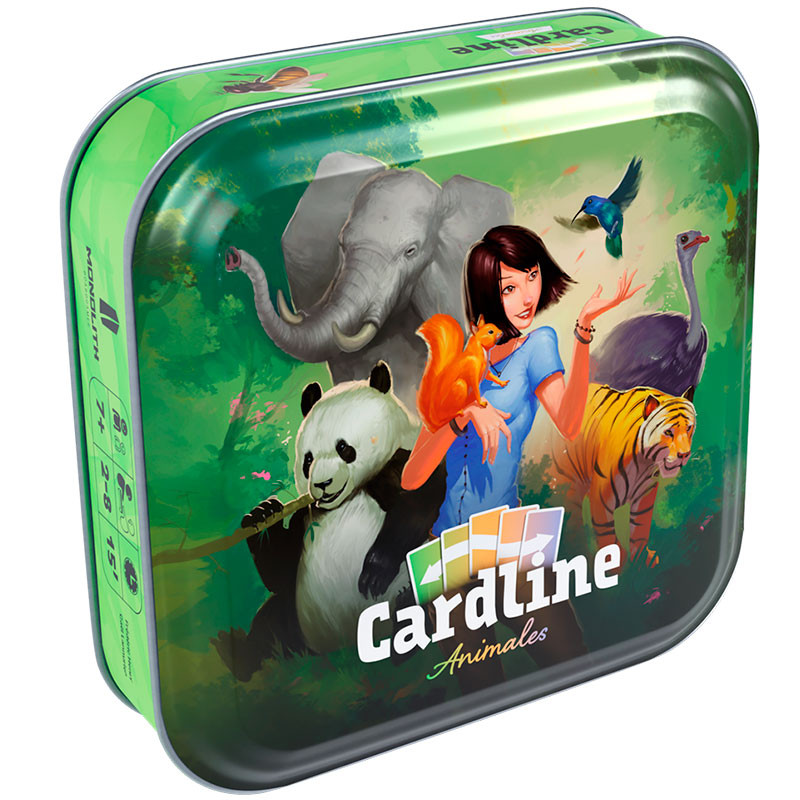 Cardline Animales - juego de cartas de conocimientos de animales