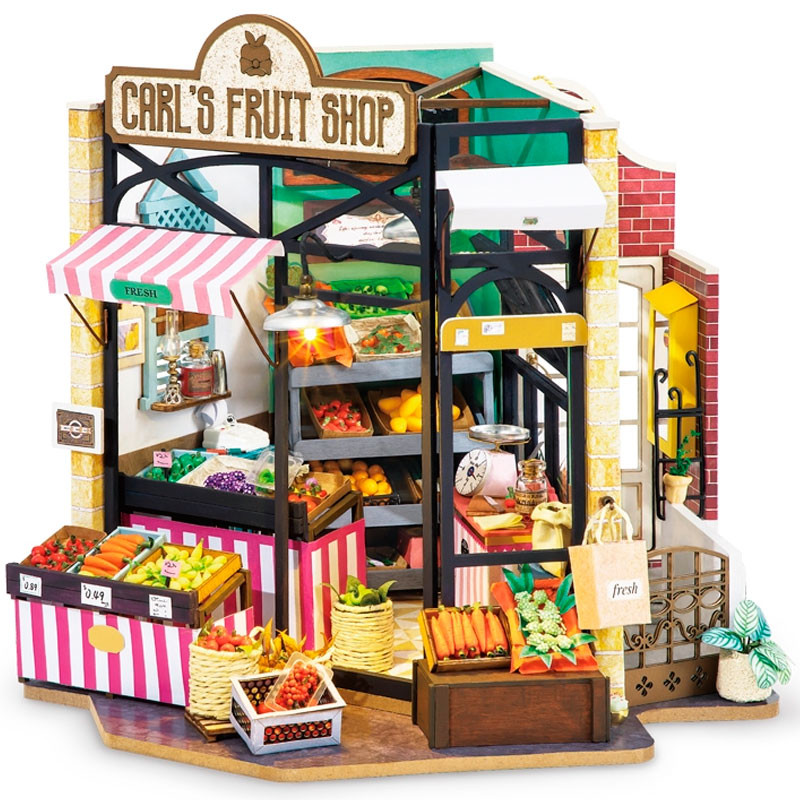 Carl's Fruit Shop - DIY Miniature House Happy Corner