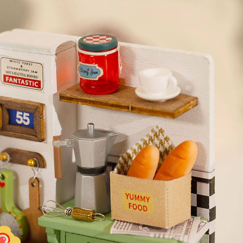 Afternoon Baking Time - DIY Miniature - Little & Warm Space Series 2