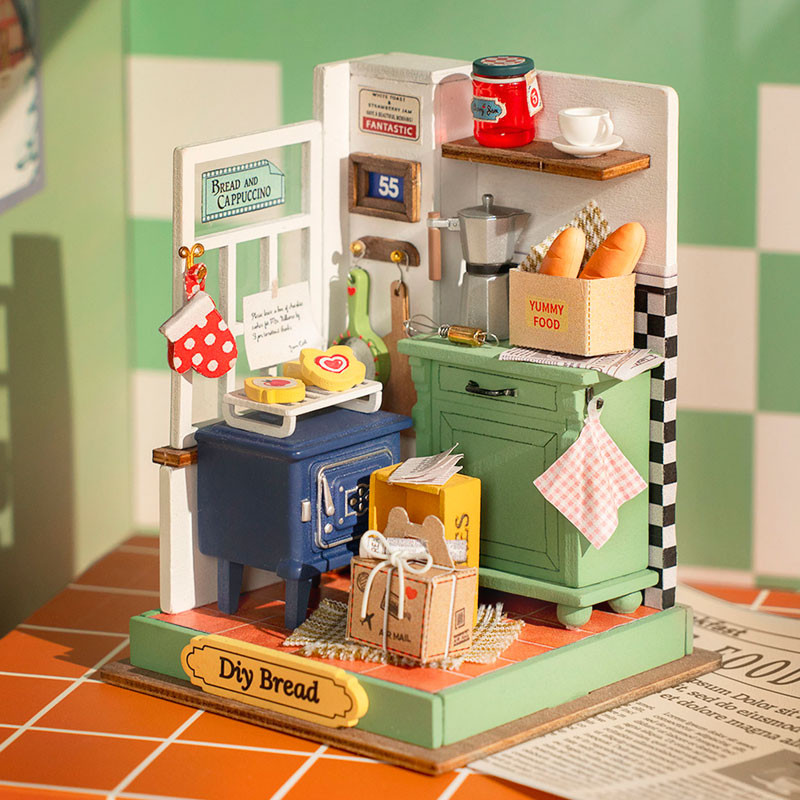 Afternoon Baking Time - DIY Miniature - Little & Warm Space Series 2