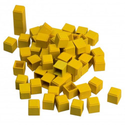 Cubos amarillos de unidades...