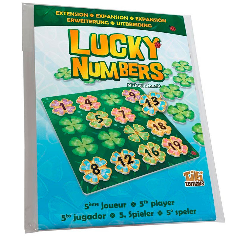 Expansión 5º jugador Lucky Numbers - juego de lógica