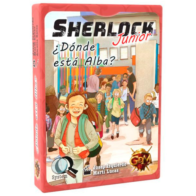 Serie Q: Sherlock Junior: ¿Dónde está Alba? (castellano) - juego de investigación en equipo para 2-8 jugadores
