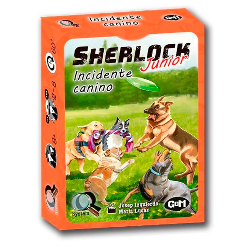 Serie Q: Sherlock Junior: Incidente Canino (castellano) - juego de investigación en equipo para 2-8 jugadores