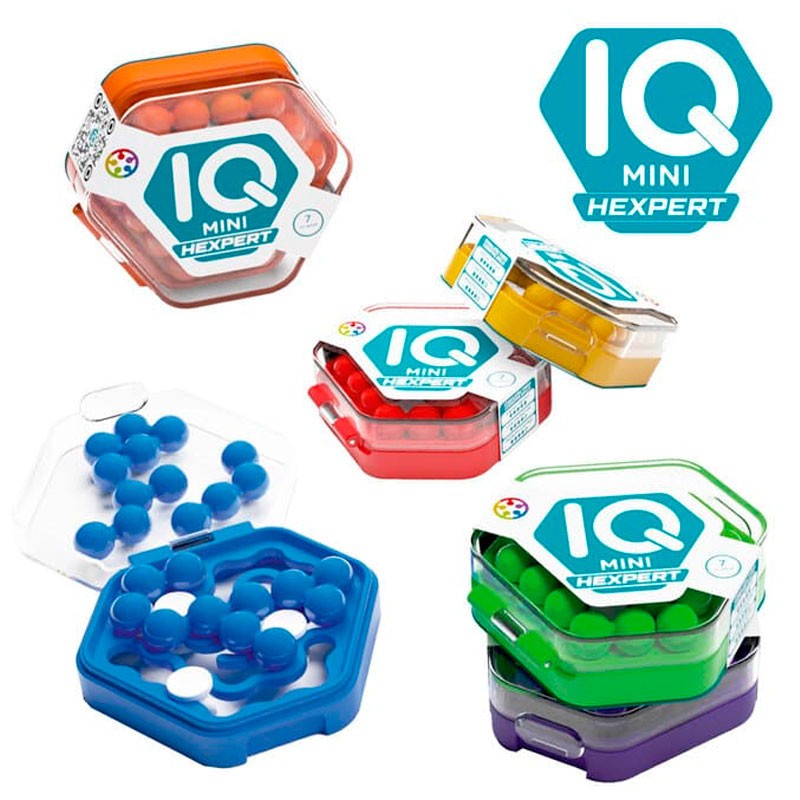 IQ Mini HEXPERT - Juego puzzle de lógica para 1 jugador