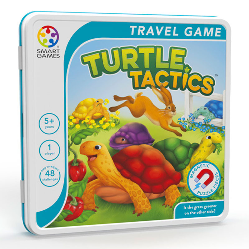 Turtle Tactics - joc magnètic de lògica per a 1 jugador
