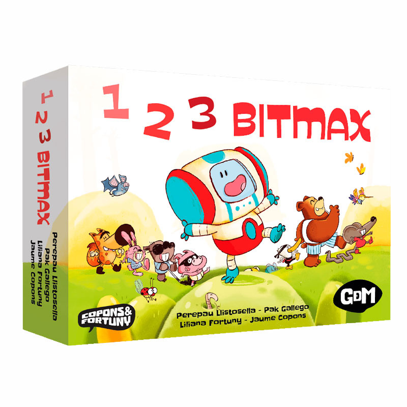 1 2 3 Bitmax - joc de memòria amb cartes per a 2-6 jugadors