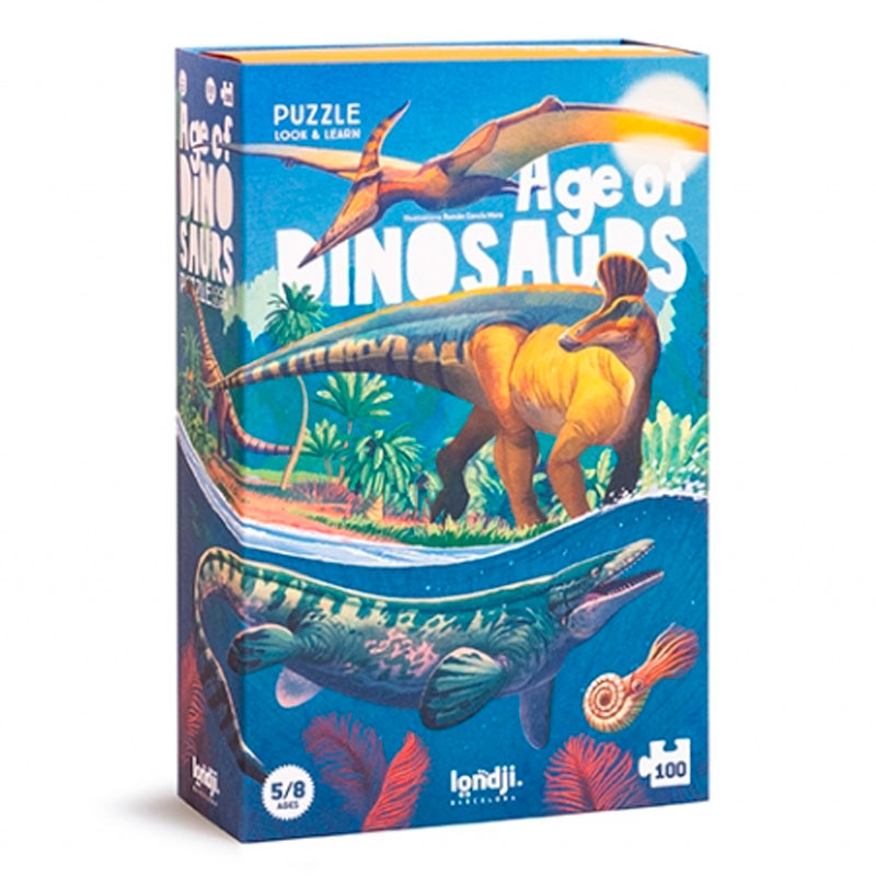 Age of Dinosaurs - Puzle Look & Learn 100 piezas