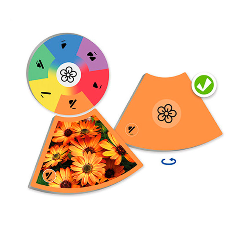 Colour for All: Colores primarios y secundarios - juego de asociación