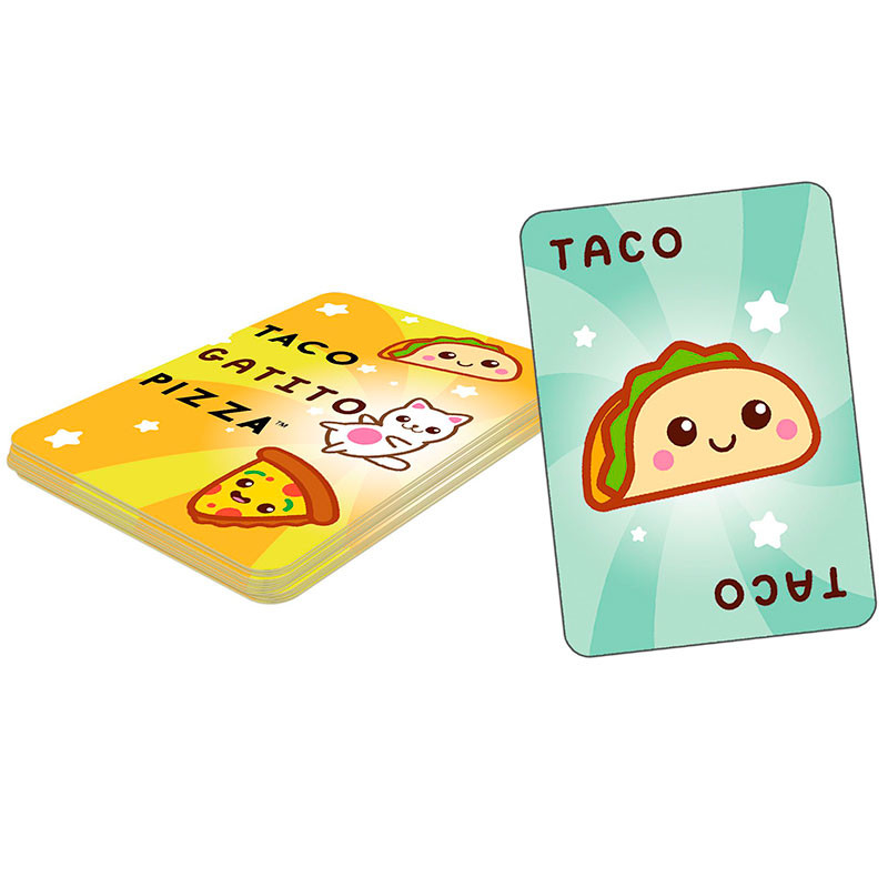 Taco, Gatito, Pizza - juego de percepción visual para 2-6 jugadores