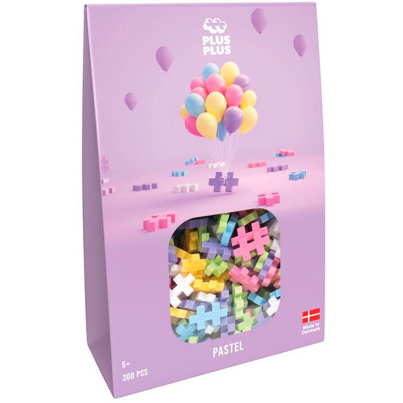 Plus-Plus Mini sobre 300 peces colors PASTEL - joguina de construcció