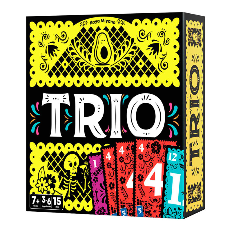 TRIO - ingenioso juego de cartas para 3-6 jugadores