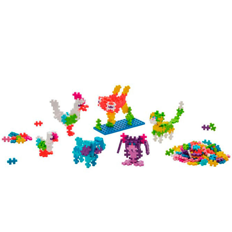 Plus-Plus Mini Learn to Build MASCOTES 250 peces - joguina de construcció