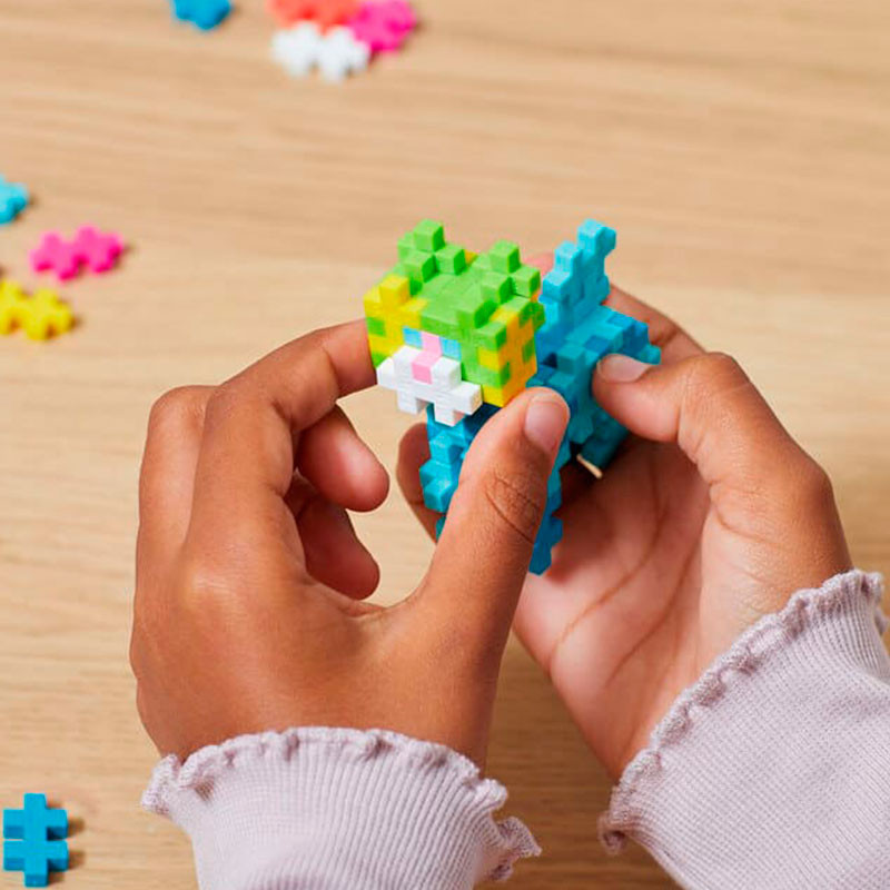 Plus-Plus Mini Learn to Build MASCOTAS 250 piezas - juguete de construcción