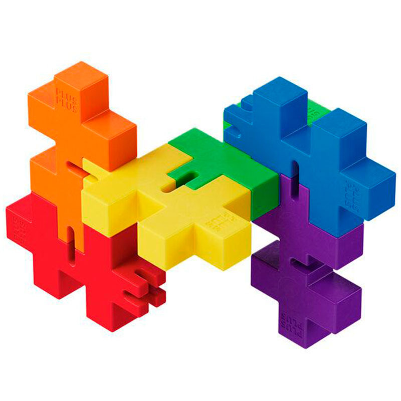 HEXEL Spectrum - rompecabezas flexible con piezas PLUS-PLUS