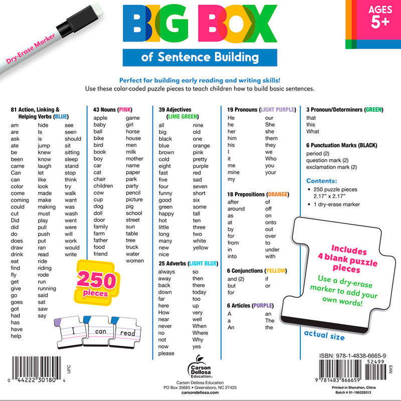 Big Box - La Gran Caja de Frases en inglés