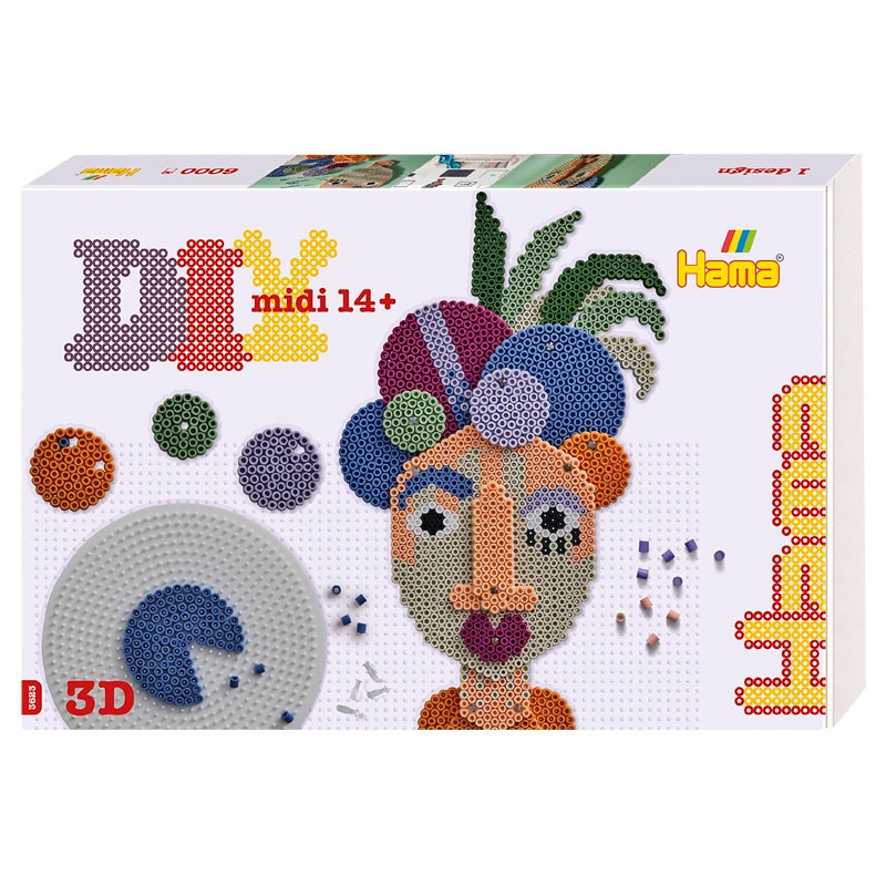 Caja Regalo Hama Art 3D DIY - Máscara