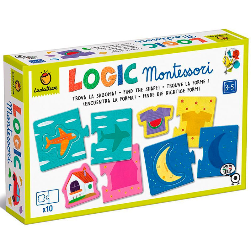 Logic Montessori ENCUENTRA LA FORMA - juego de asociación
