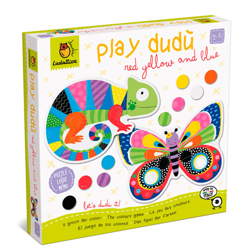 Red, Yellow and Blue: El joc dels colors Play Dudú