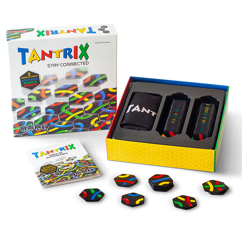 Tantrix GameBox (Nou Format) - set amb més de 40 trencaclosques i jocs per a 1-6 jugadors