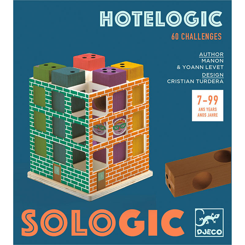 Hotelogic SOLOGIC - Joc de lògica i paciència per a 1 jugador