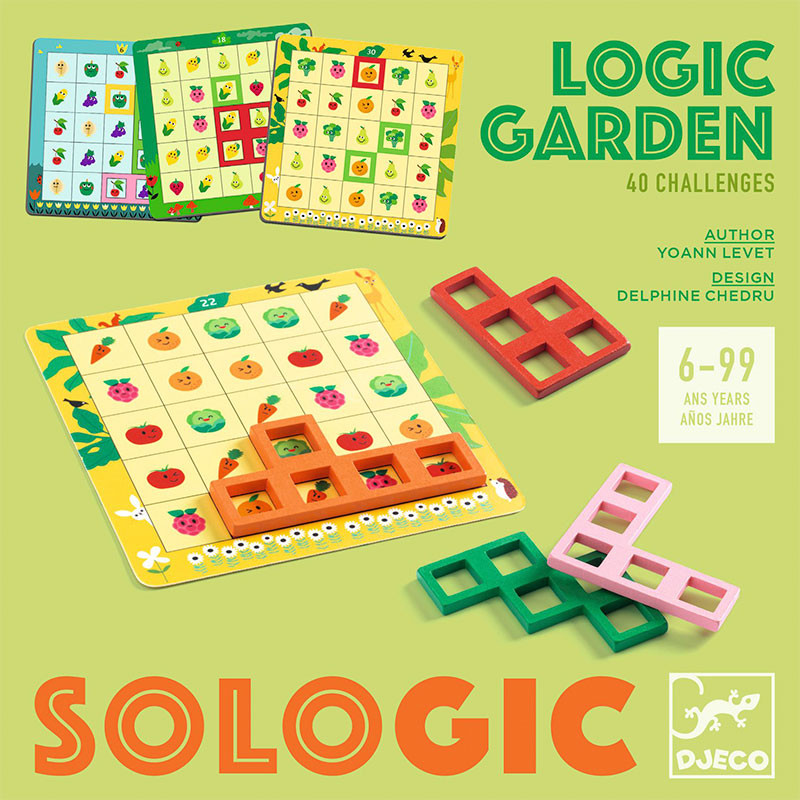 Logic Garden SOLOGIC - Juego de lógica para 1 jugador