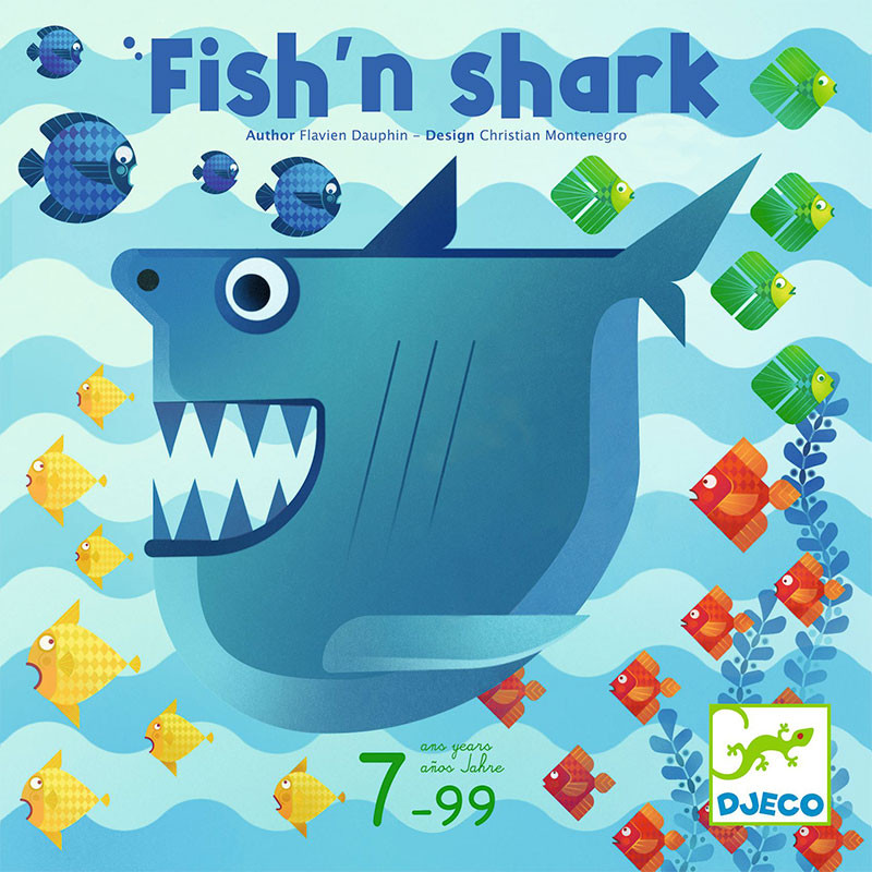 Fish'n Shark - joc d'estratègia per a 2-4 jugadors