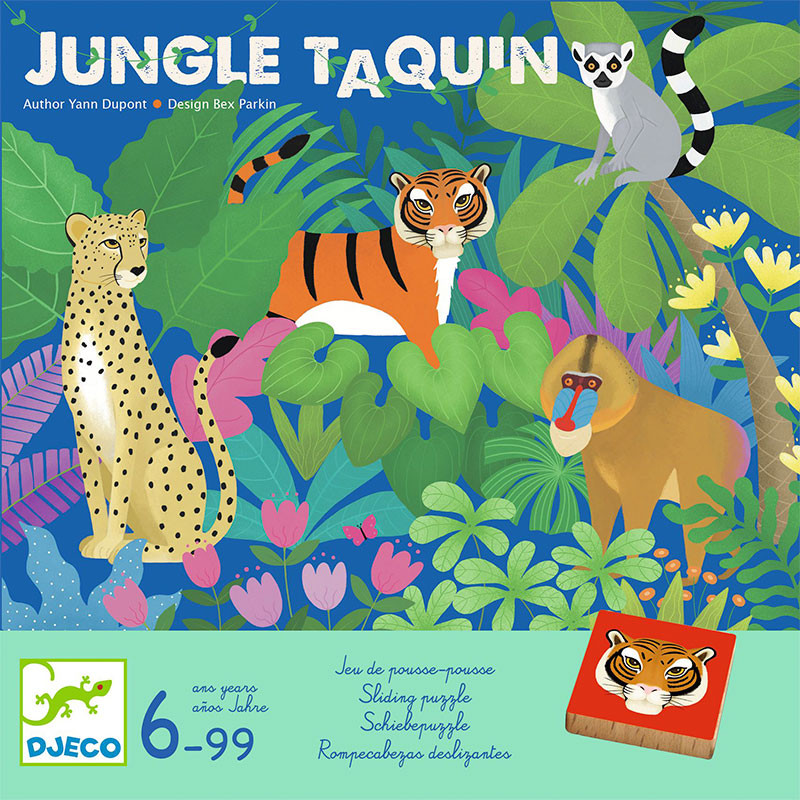Jungle Taquin - Joc de destresa, rapidesa i estratègia per a 2 jugadors