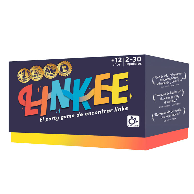 LINKEE - joc de taula de relacionar respostes per a 2-30 jugadors