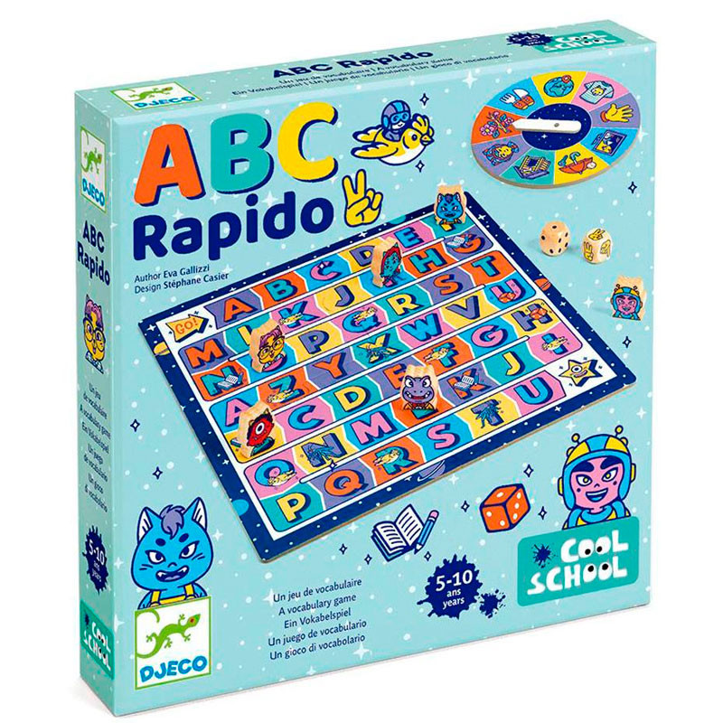 ABC Rapido - Joc de vocabulari de la col·lecció Cool School
