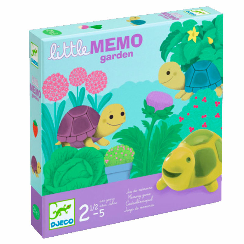 Little Memo GARDEN - juego de memoria para 2-4 jugadores