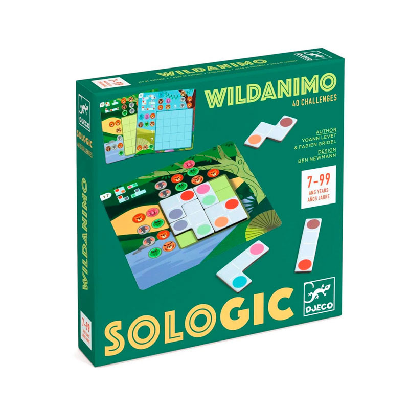 Wildanimo SOLOGIC - Juego de lógica para 1 jugador