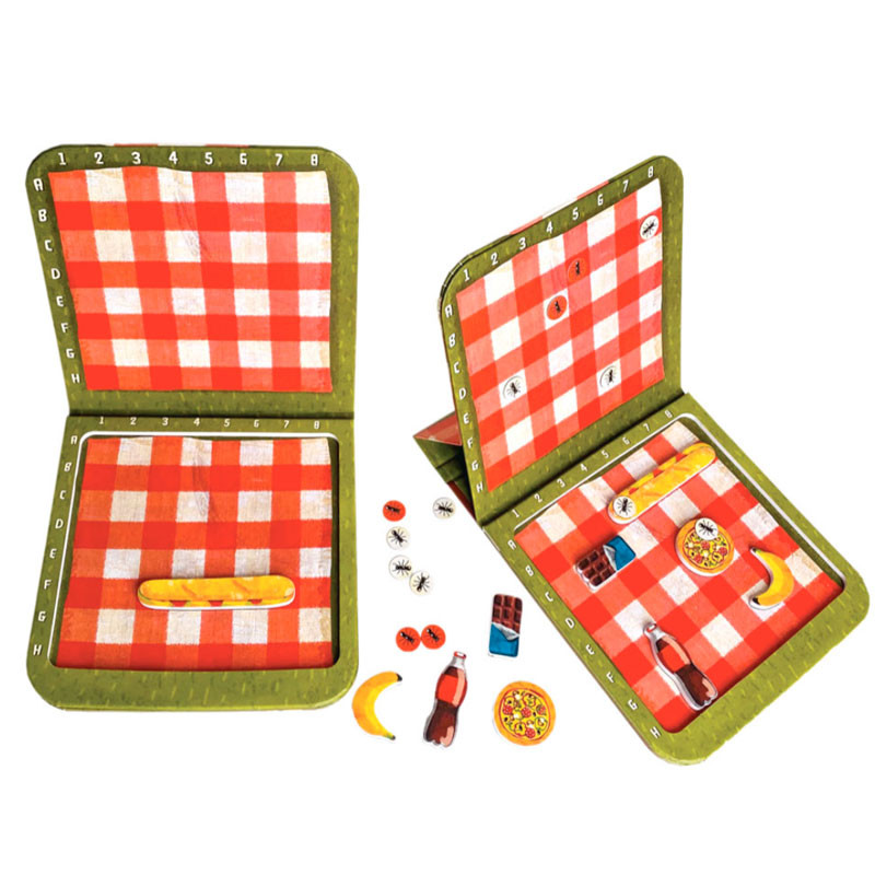 Pícnic Battles - joc magnètic d'estratègia per a 2 jugadors