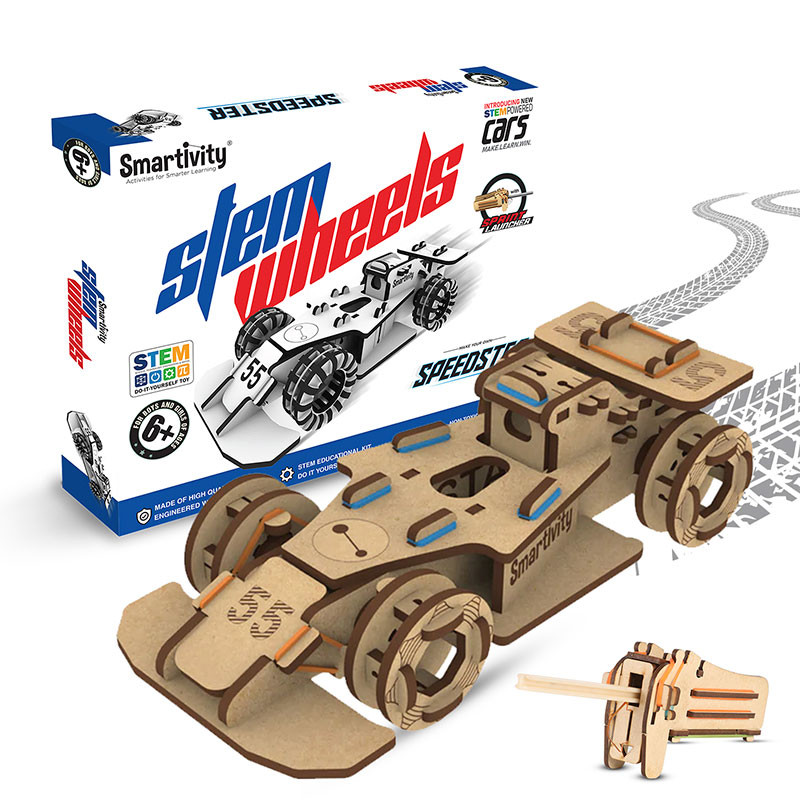 Stem Wheels SPEEDSTER - juguete de construcción DIY (Hazlo tú mismo)