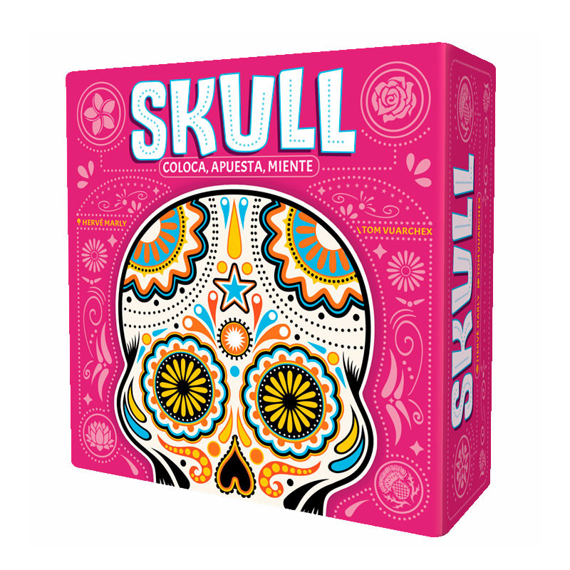 SKULL - Joc de cartes de fatxendejo per a 3-6 jugadors