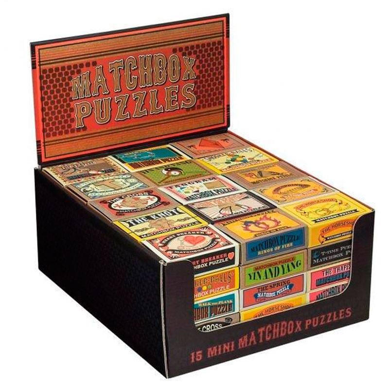 Matchbox Puzzles - rompecabezas coleccionables en caja de cerillas