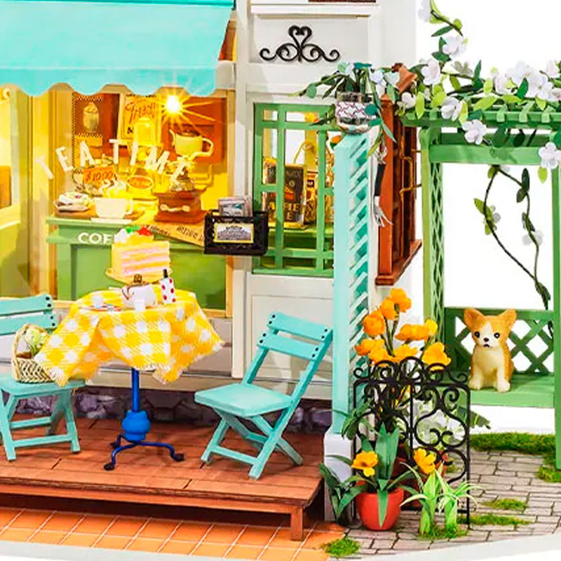 Maqueta Flowery Sweets & Teas - DIY Miniature House