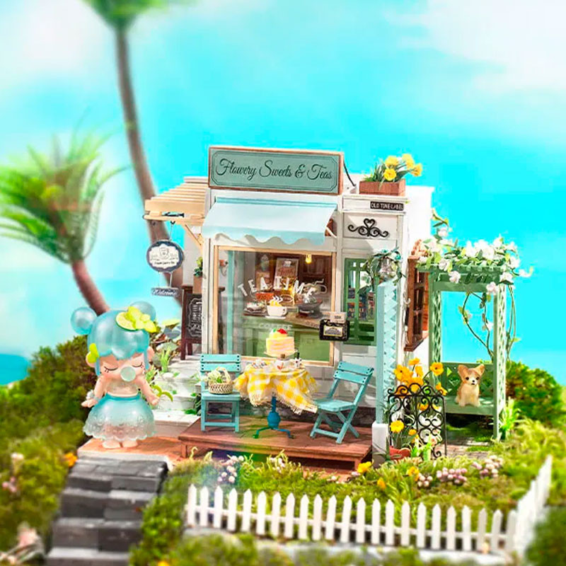 Flowery Sweets & Teas - DIY Miniature House