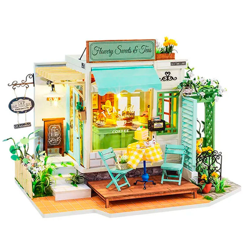 Flowery Sweets & Teas - DIY Miniature House